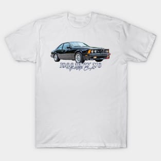 1988 BMW M6 Hardtop Coupe T-Shirt